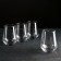 A set of glass glasses "Allegra", 425 ml, 4 pcs