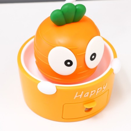 Touch-lamp with a carrot carrot planter LED, from USB/AKB 6 W Orange-yellow 8x6x25 cm Risalux-11