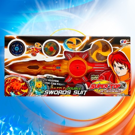 A set of wolves "Super Sword", a double launch, with a turntable, Mix color-16
