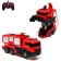 Robot radio -controlled "fire machine", transforms, light and sound effects