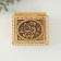 Rose box, hinge, 12*11*7 cm, birch bark