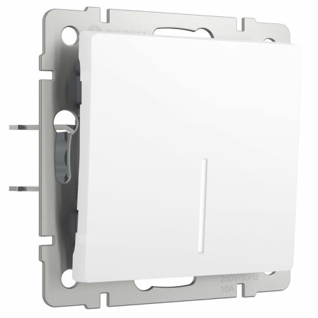 Switch W11110161, single -circuit, with backlight, white matte