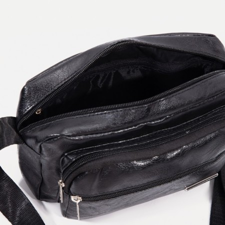 Male bag, black color-6