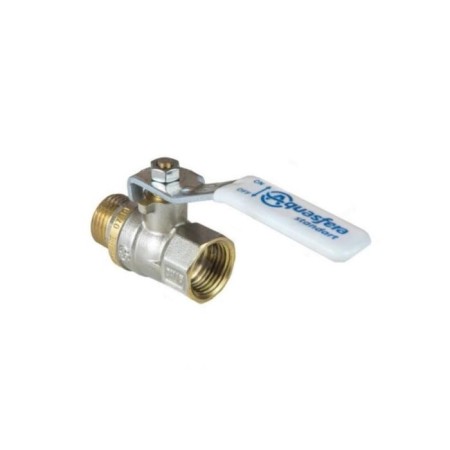 Ball the ball Aquasfera Standard 1103-05, 1 1/2 ", PN 16, internal/outer, lever, nickel