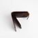 Male purse on a magnet, department for bills, for maps, brown color