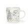 A mug for coloring with a Christmas tree for the New Year "Masha and the Bear", 300 ml, a set for creativity