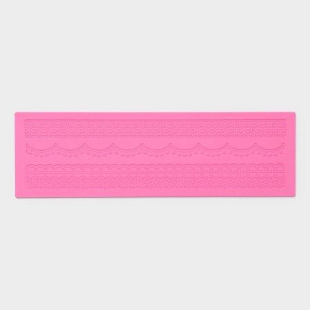 Retro Dolyan Aising rug, silicone, 38.5 × 12 × 0.3 cm, pink color-2