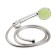 ACCOONA A6366K bath mixer, one -leaf, with a ball switch, green