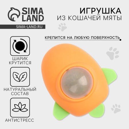 Cat toy "Rocket" from cat mint