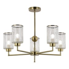 Ceiling EVOLUCE lamp. Sle1046-302-05. Vestre. 5x60 watts, E27, 64x64x53 cm, bronze color