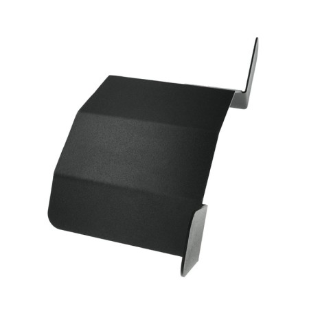 Super -resistant holder for a garden hose, wall -mounted, with protection against fracture, black-5