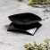 Clouver "Quarter H" Metal for 1 candle, 9.5x3 cm, black