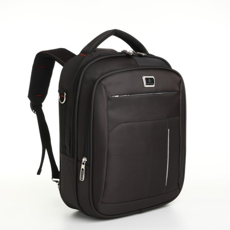 Backpack - male bag, textile color brown-2