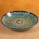 Largan Rishtan ceramics "Patterns", 25 cm, blue