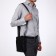 Male bag, "saxi", black color