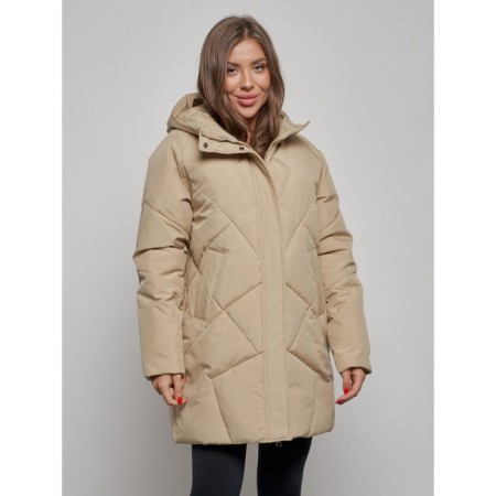 Winter jacket, size 54, light brown color-6