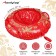 Tubing-vatrushka "Wreath", Czech diameter 107 cm, awning/tent, red color