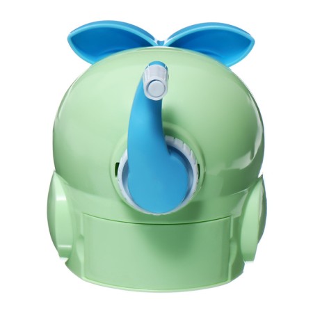 Mechanical sharpener with a container of an owl light green-9