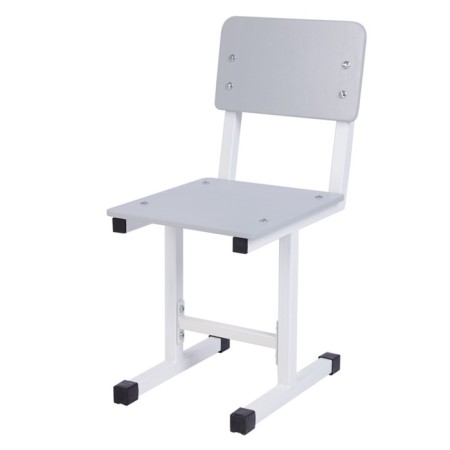 Chair Polini Kids City S "Pupil", 3 group, white/gray color