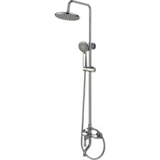 The shower system FMARK FM2401, tropical shower, shower, mixer, brass, chrome
