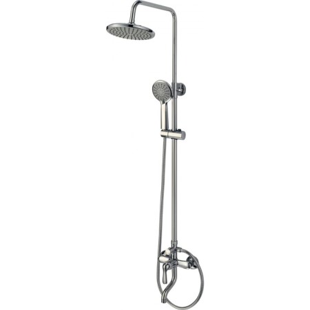 The shower system FMARK FM2401, tropical shower, shower, mixer, brass, chrome