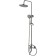 The shower system FMARK FM2401, tropical shower, shower, mixer, brass, chrome