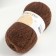 Camel yarn 65% camel wool, 35% acrylic volume 600m/100g (251 brown)