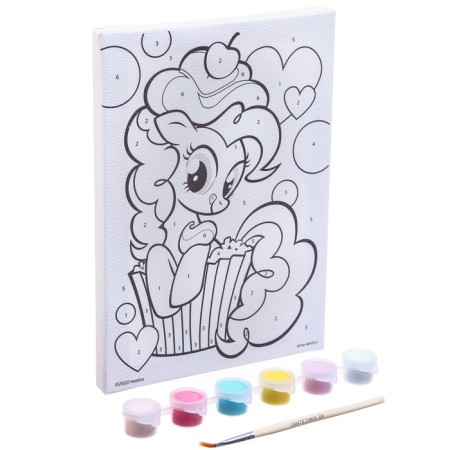 Picture on numbers for children "Pink Pai" 21x15 cm, My Little Pony-3