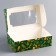 New Year. The box is folding, confectionery packaging with the "Happy Moments" window, 25 x 15 x 7 cm
