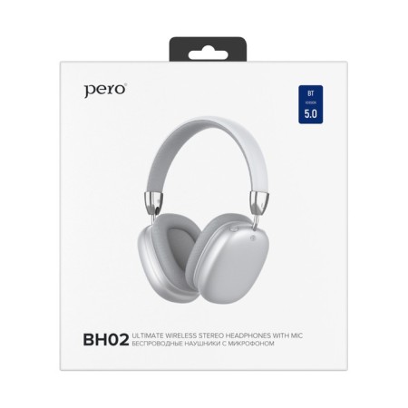 Stagnels Pero BH02 ULTIMATE, wireless, microphone, 300mach, up to 12 hours, silver-2