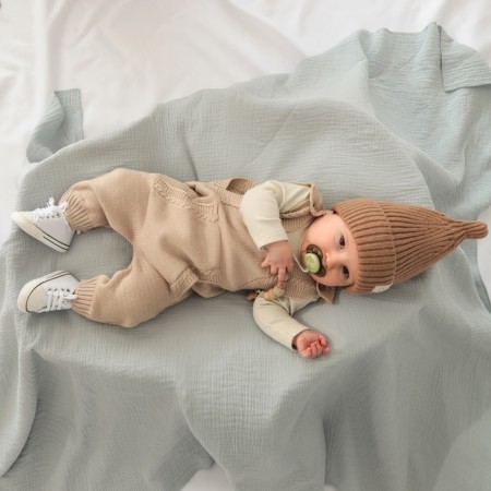 Hat crumb I, p. 46-48cm, 1-2 years old, beige-7