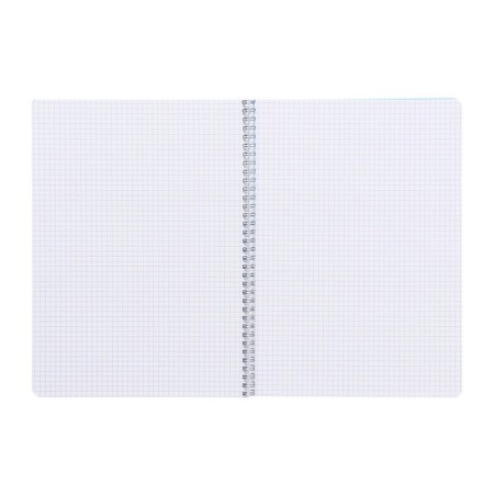 Notebook on the crest A4 48 sheets in the Calligrata cage is blue, plastic cover, offset unit-1