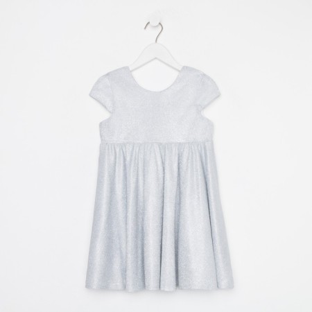 Dress elegant children's KAFTAN, p. 32 (110-116 cm), silver-6