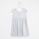 Dress elegant children's KAFTAN, p. 32 (110-116 cm), silver