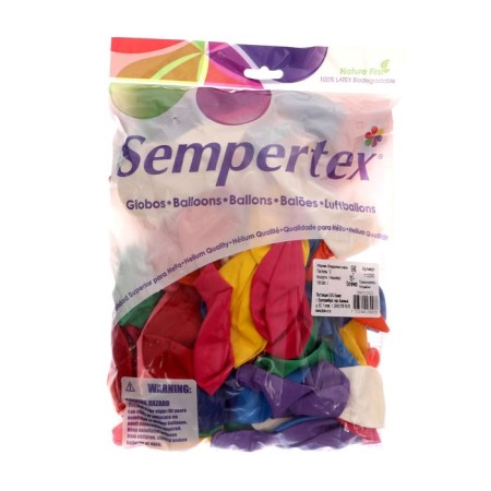 Latex ball 12 ", pastel, set of 100 pcs., Mix color-1