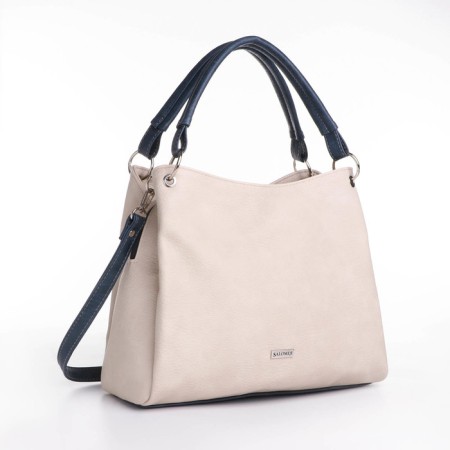Women's bag-bag on lightning, beige color-3