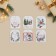 Schildik for a gift Happy New Year, set 6 pieces, 16 x 24 cm, new year