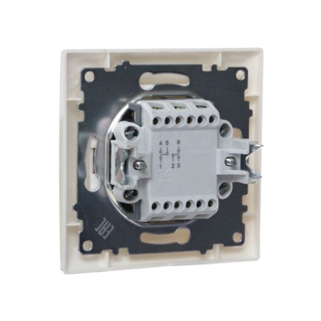 The circuit breaker Luazon Lighting "Antei", 10 A, 2 keys, hidden, white-2