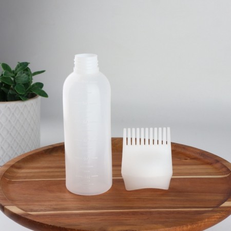 A bottle for staining, with a dispenser, 17 × 4.5 cm, white color-1