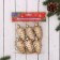 Jewelry decoration "cones" (set 6 pcs) 3.5x6 cm, gold