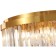 Ceiling chandelier Venecia 8x14 40w, size 60x60x34 cm, bronze color