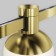 Technical TR149-1-5W3K-BS LUNA, 75x75x109 mm track lamp, LED, 5W, 300LM, 3000K, brass color