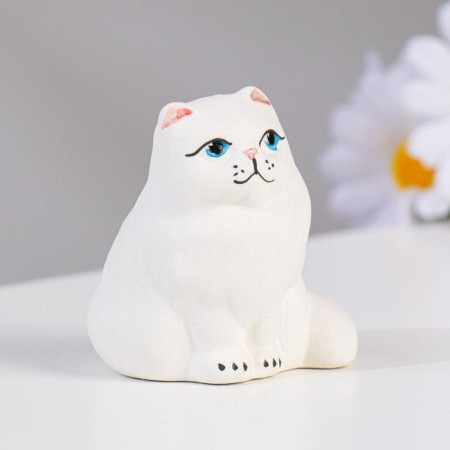Surfe souvenir "Sedenty cat", 6x6 cm-3