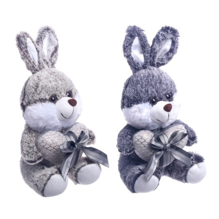 Soft toy "Bunny with a heart", color mix-3