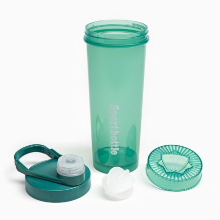 Shaker, 700 ml, series: PowerPlus, 18 x 9.2 cm, green-1