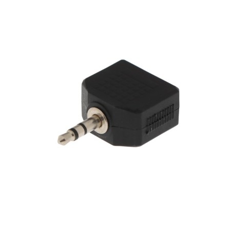 Audio Exegate Ex-CCA-415C, Jack 3.5mm (M) -Jack 2x3.5mm (F), black-1