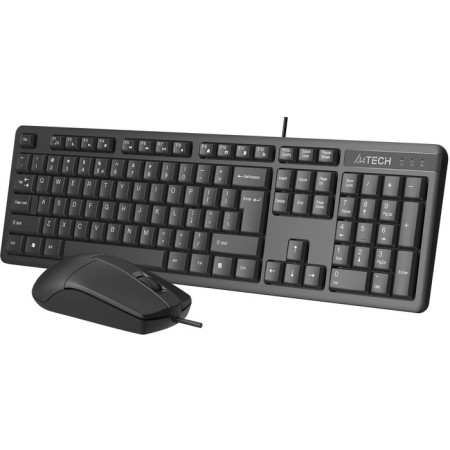 Keyboard + Mouse A4Tech KR-3330S CLAV: Black Mouse: Black USB-2
