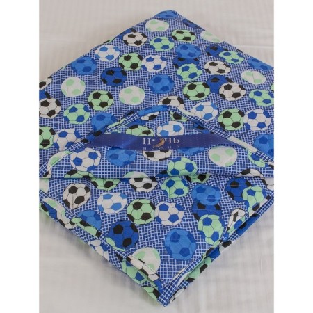 Football bedspread, size 240x200 cm-3