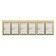 Cardboard price tag 150 pieces "Butterfly 6", 25 sheets in the set