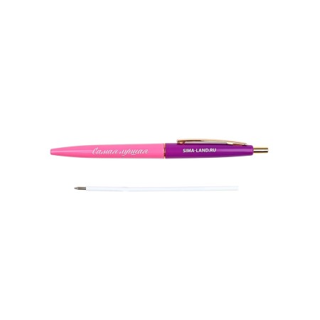 Blue paste ball, plastic case, automatic “The best” 0.7 mm-2
